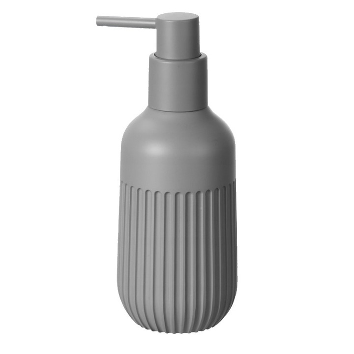 Ръчен дозатор за течен сапун, сив, 100 мл, Sepio