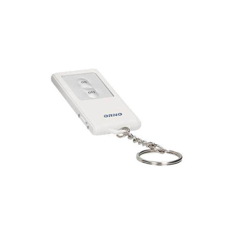 Telecomanda pentru alarma, Orno, Functie On/Off, Alb