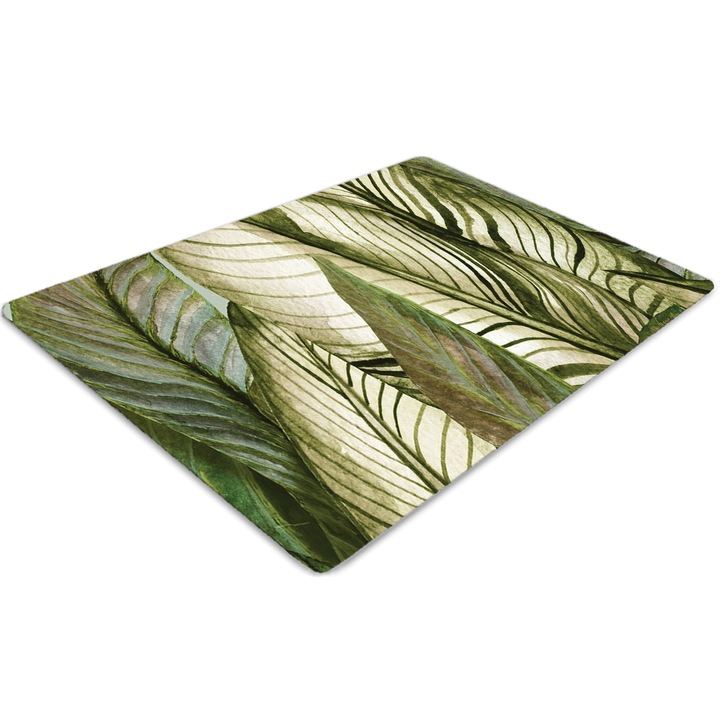 Covor pentru scaun de birou, PVC, monstru, Verde, 140 cm x 100 cm, 010250310030100011324