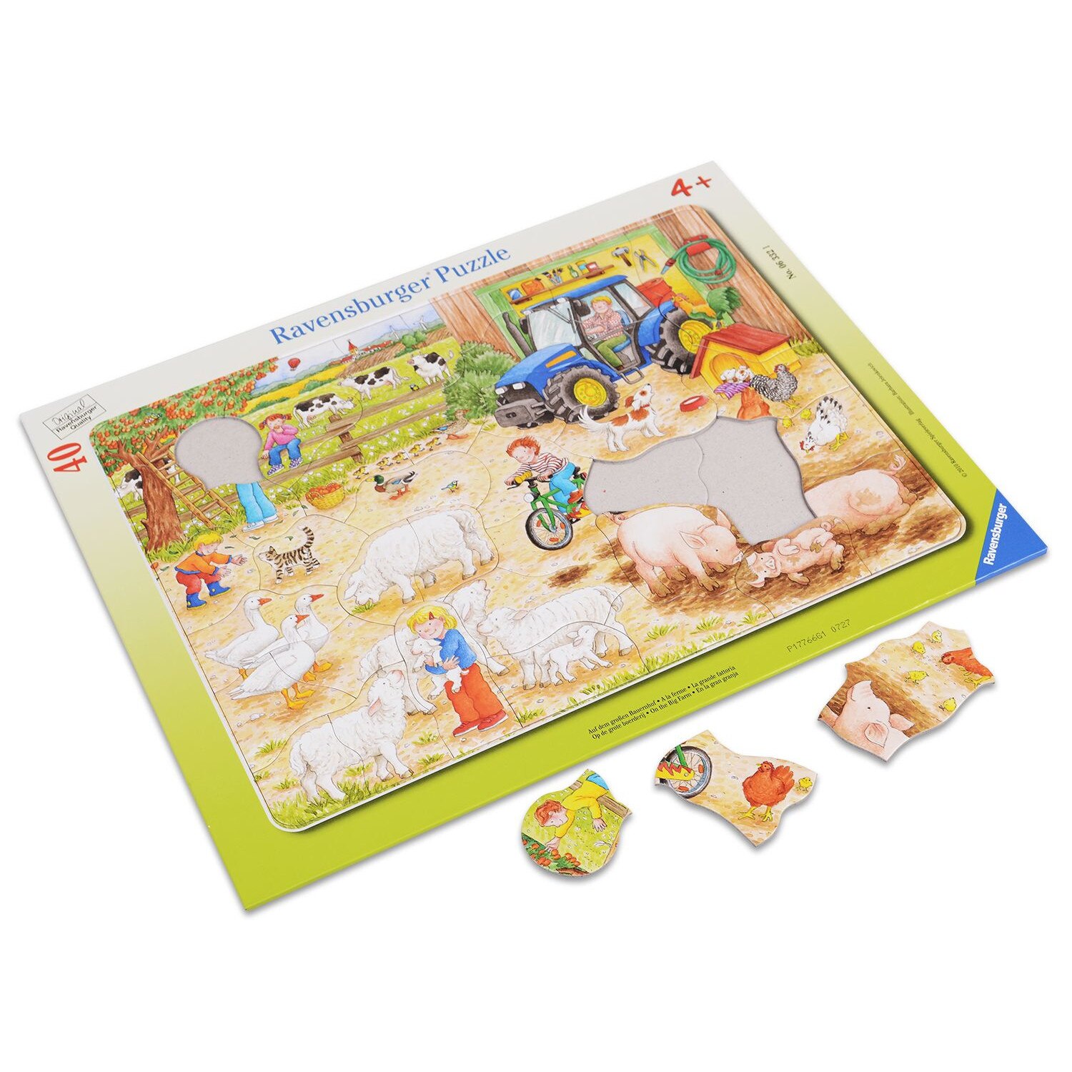Puzzle Ravensburger de 40 piese - Ferma - eMAG.ro