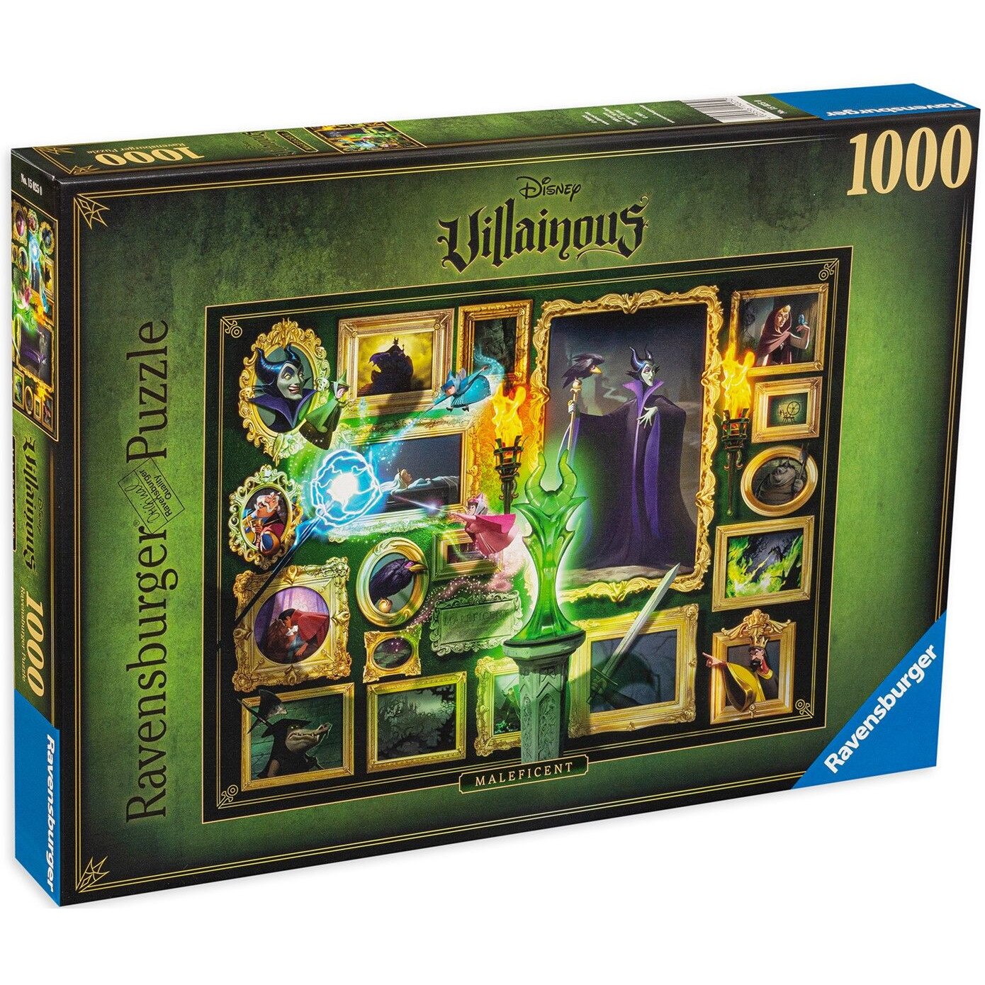Puzzle Ravensburger de 1000 piese - Disney Villain: The Villain - eMAG.ro