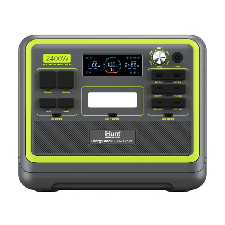 Statie electrica portabila iHunt Energy BackUp PRO 2KW+