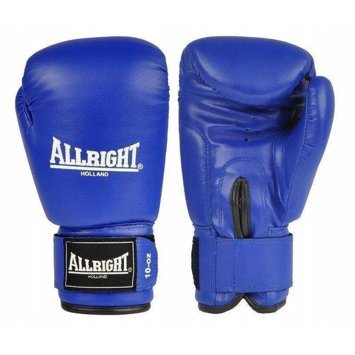 Bokszkesztyű, ALLRIGHT, 12 OZ, kék