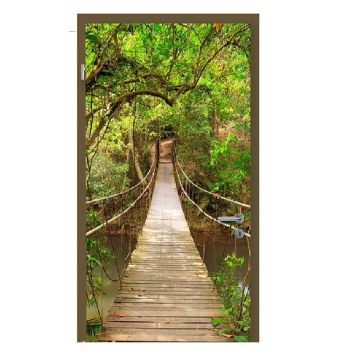 3D Ajtómatrica - Függőhíd, 91x205cm