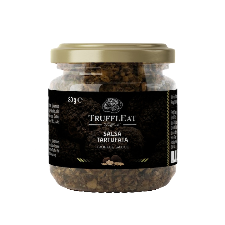 Szarvasgomba szósz nagyra becsült fekete szarvasgombával 500 g TrufflEat - 6 darabos készlet