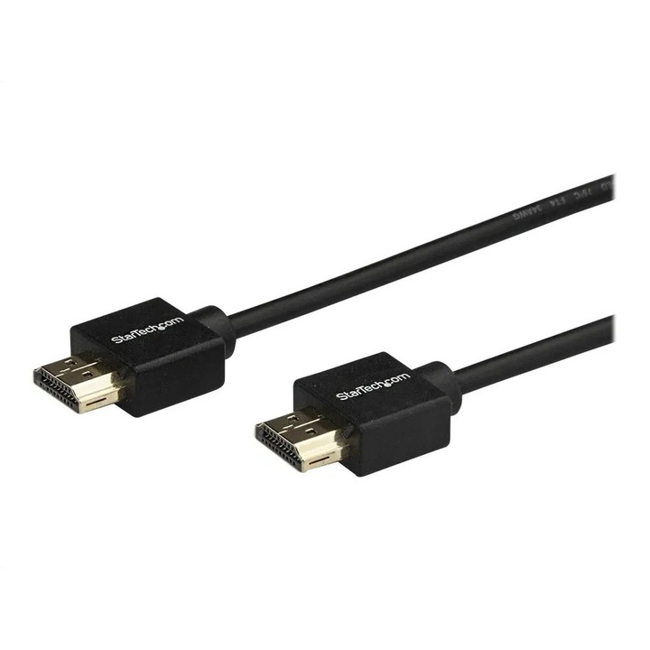 StarTech.com HDMM2MLP HDMI kábel 2 M HDMI A-típus (Standard) Fekete (HDMM2MLP)