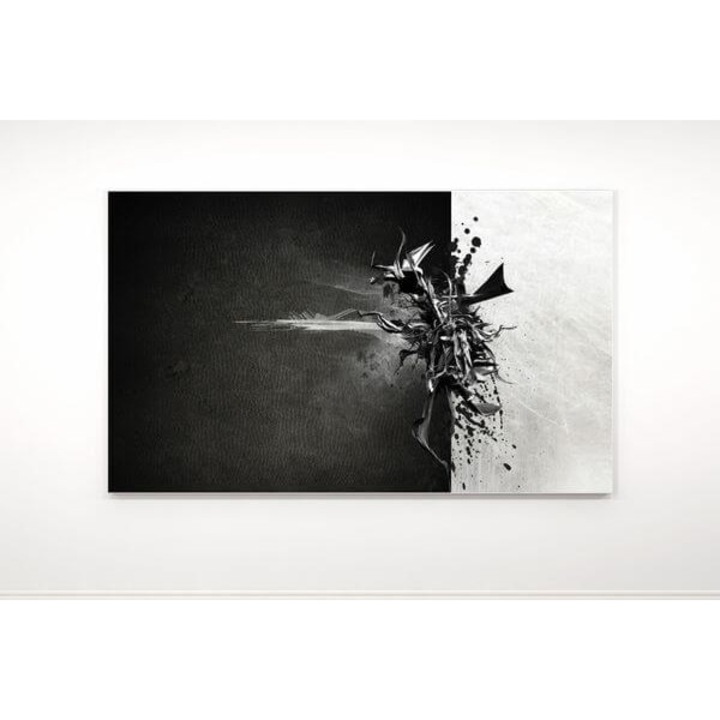 Vászonkép - Black & White - 40x60cm, vakrámán