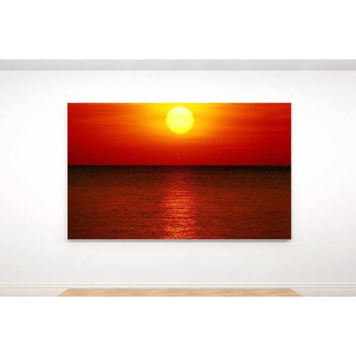 Vászonkép - Naplemente - 40x60cm, vakrámán