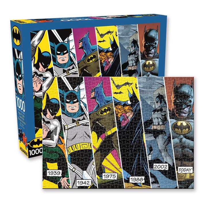 Aquarius - Puzzle Batman - Képregénykollázs - 1 000 darab