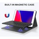Husa cu tastatura Wireless, Bluetooth, Sigloo, compatibila cu tableta Xiaomi Mi Pad 5, Mi Pad 5 Pro, Black