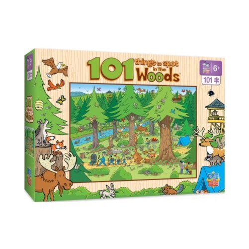 Puzzle Master Pieces din 101 de piese - In padure - eMAG.ro