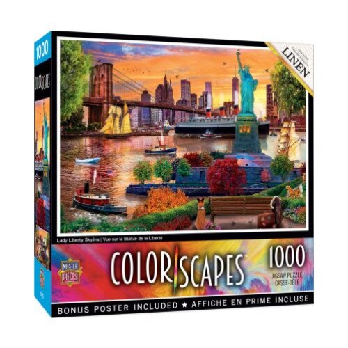 Puzzle Master Pieces din 1000 de piese - New York - eMAG.ro