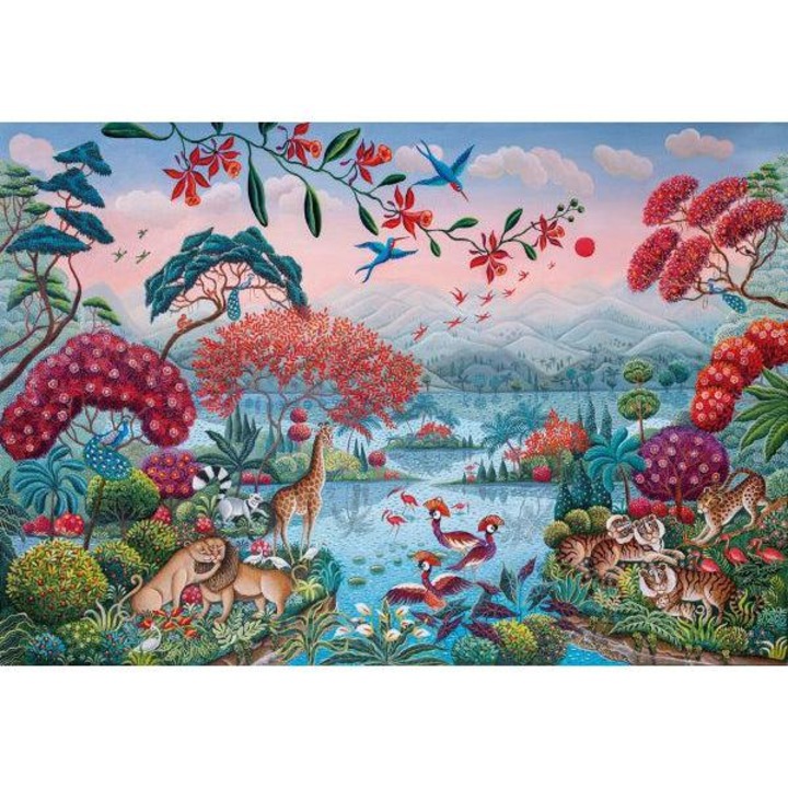 Clementoni 2000 db-os puzzle - High Quality Collection - The peaceful jungle (32571)