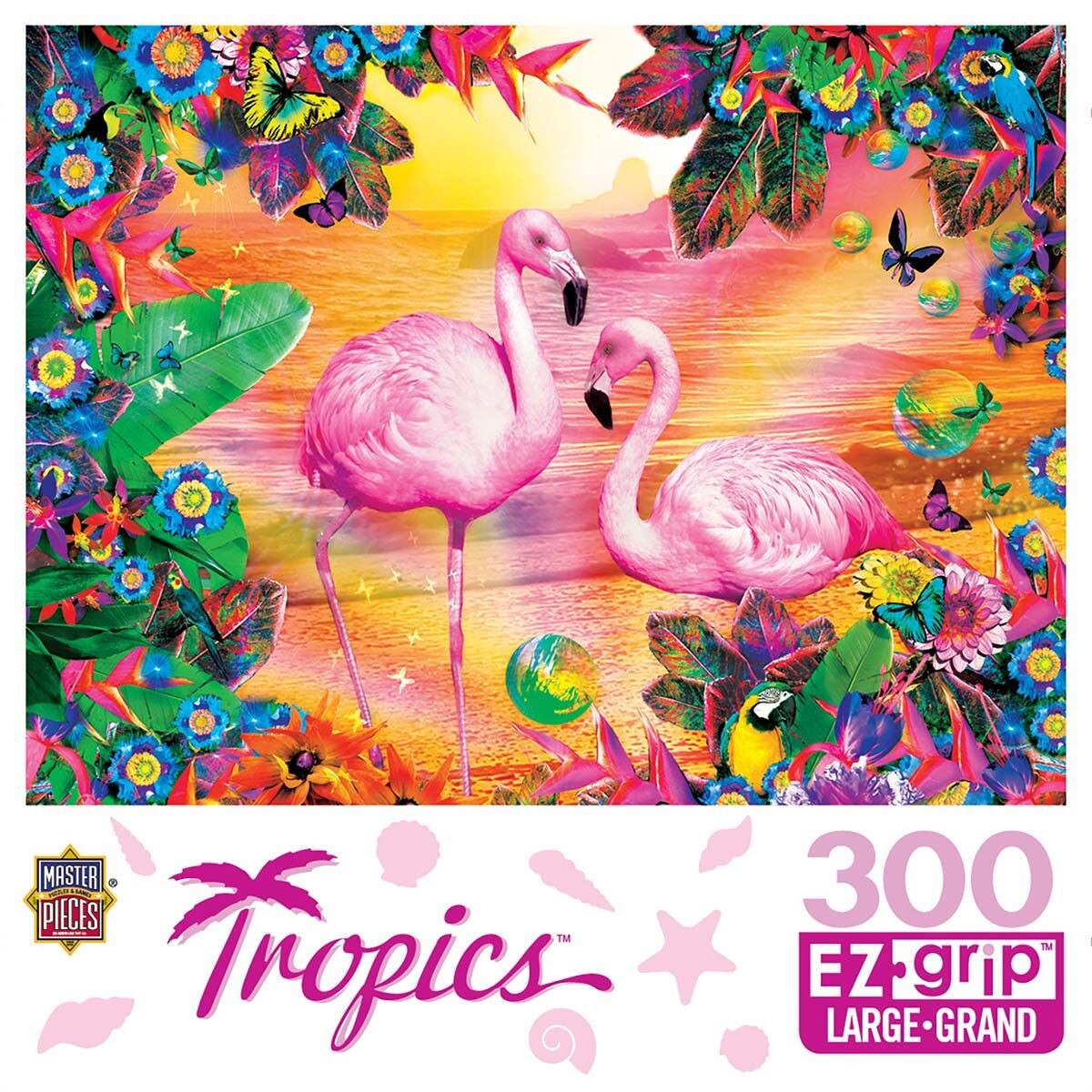 Puzzle Master Pieces de 300 XXL piese - Pretty in Pink - eMAG.ro