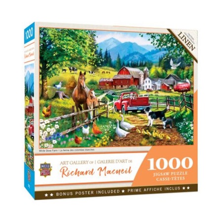 Puzzle Master Pieces de 1000 piese - White Dove Farm - eMAG.ro