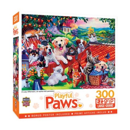 Puzzle Master Pieces de 300 XXL piese - A lazy afternoon - eMAG.ro