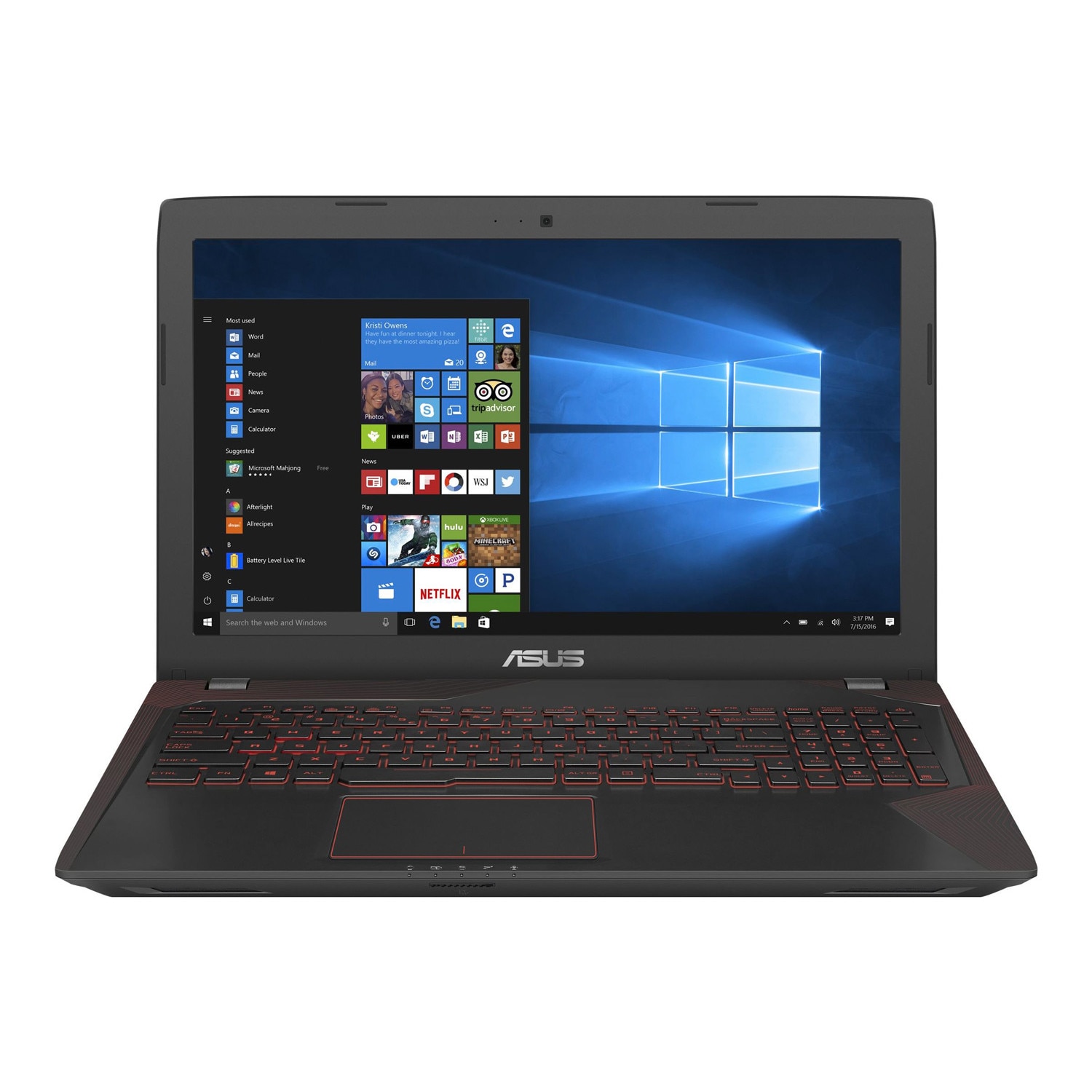 Лаптоп ASUS FX553VD-FY371T