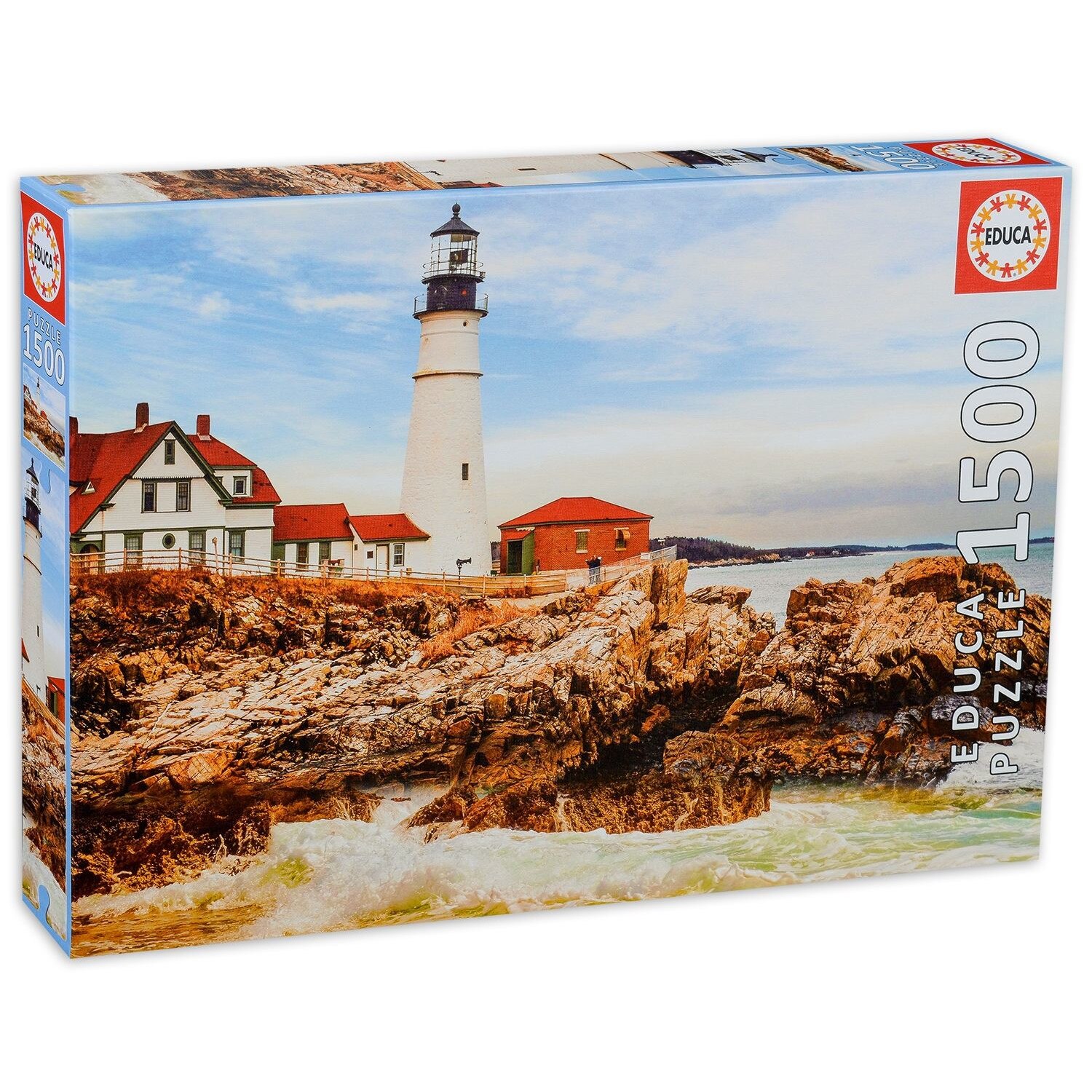 Casse-Tête Educa 1500 Phare et rocher main image 0