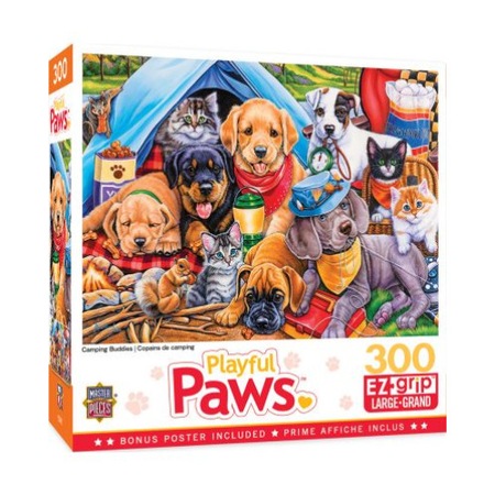 Puzzle Master Pieces de 300 XXL piese - Camping Buddies - eMAG.ro