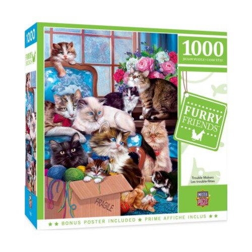 Puzzle Master Pieces de 1000 piese -Trouble Makers - eMAG.ro
