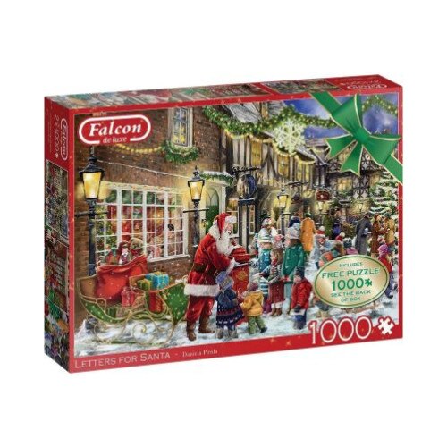 Falcon Letters For Santa 2-Pack 1000 Piece Jigsaw Puzzles For Adults - Premium Quality, Made In Netherlands - View #9
