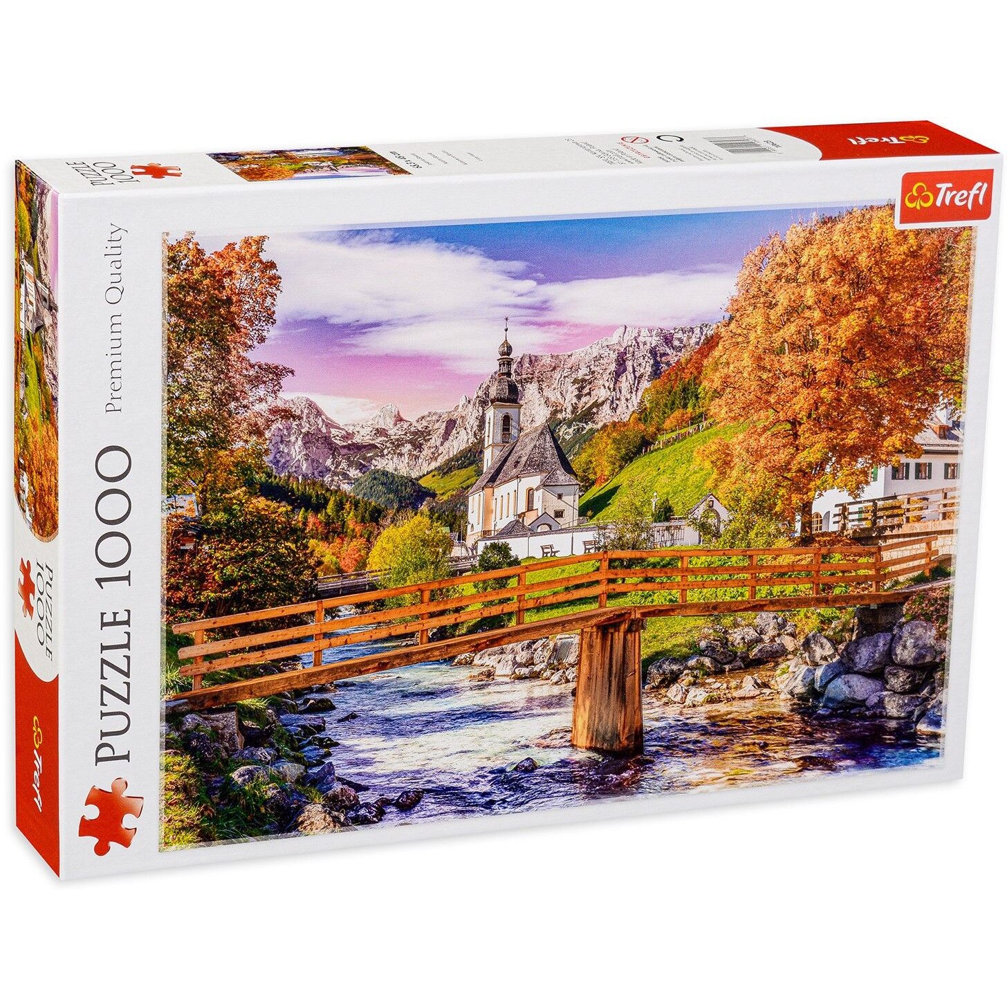 Trefl Puzzle In Legno 1000 Pezzi – Francia Scopri, 51,9 X 37,5 Cm (20213) - Foto 2