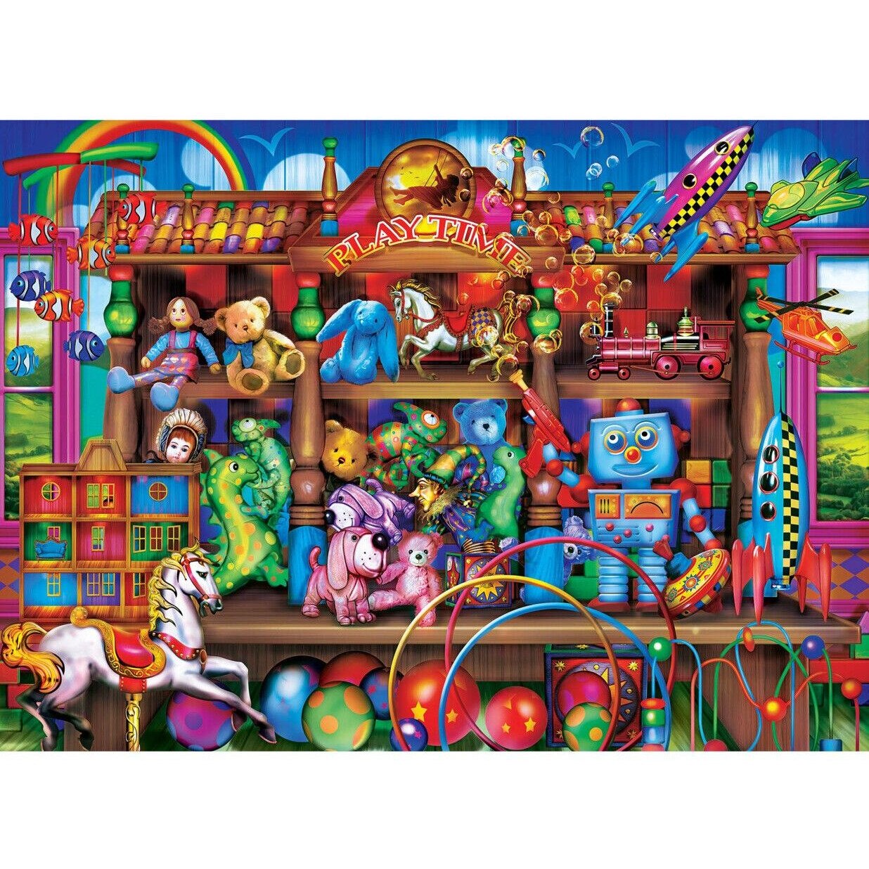 Puzzle Master Pieces din 1000 de piese - Jucarii - eMAG.ro