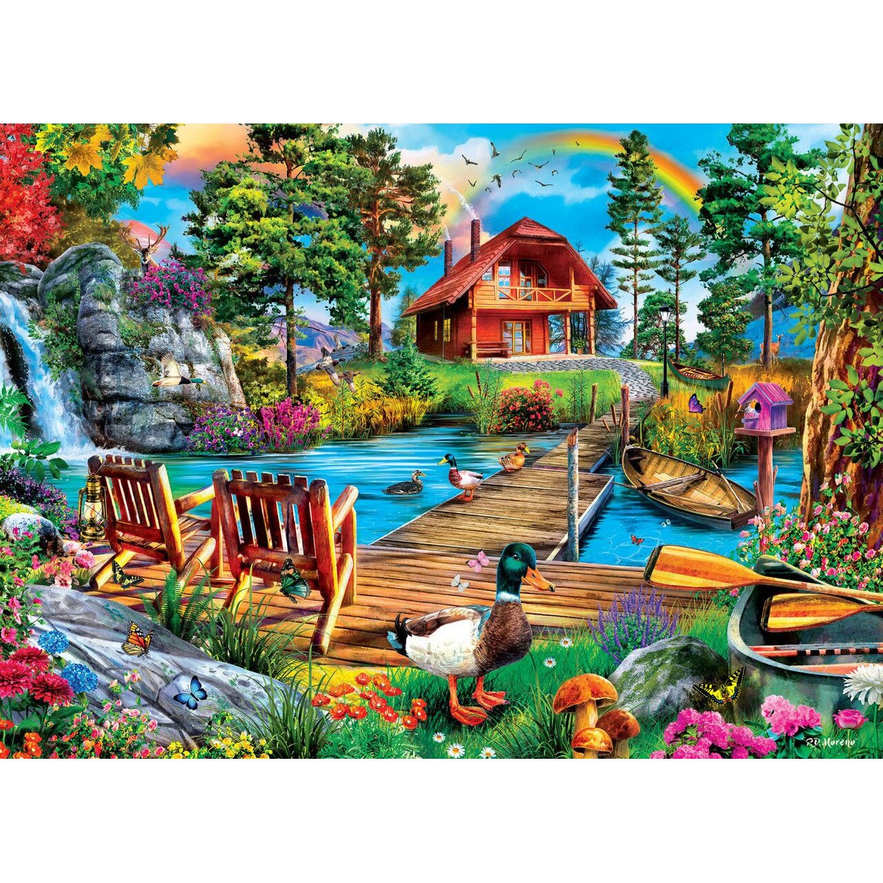 Puzzle Master Pieces 1000 de piese - Paradisul tropical - eMAG.ro