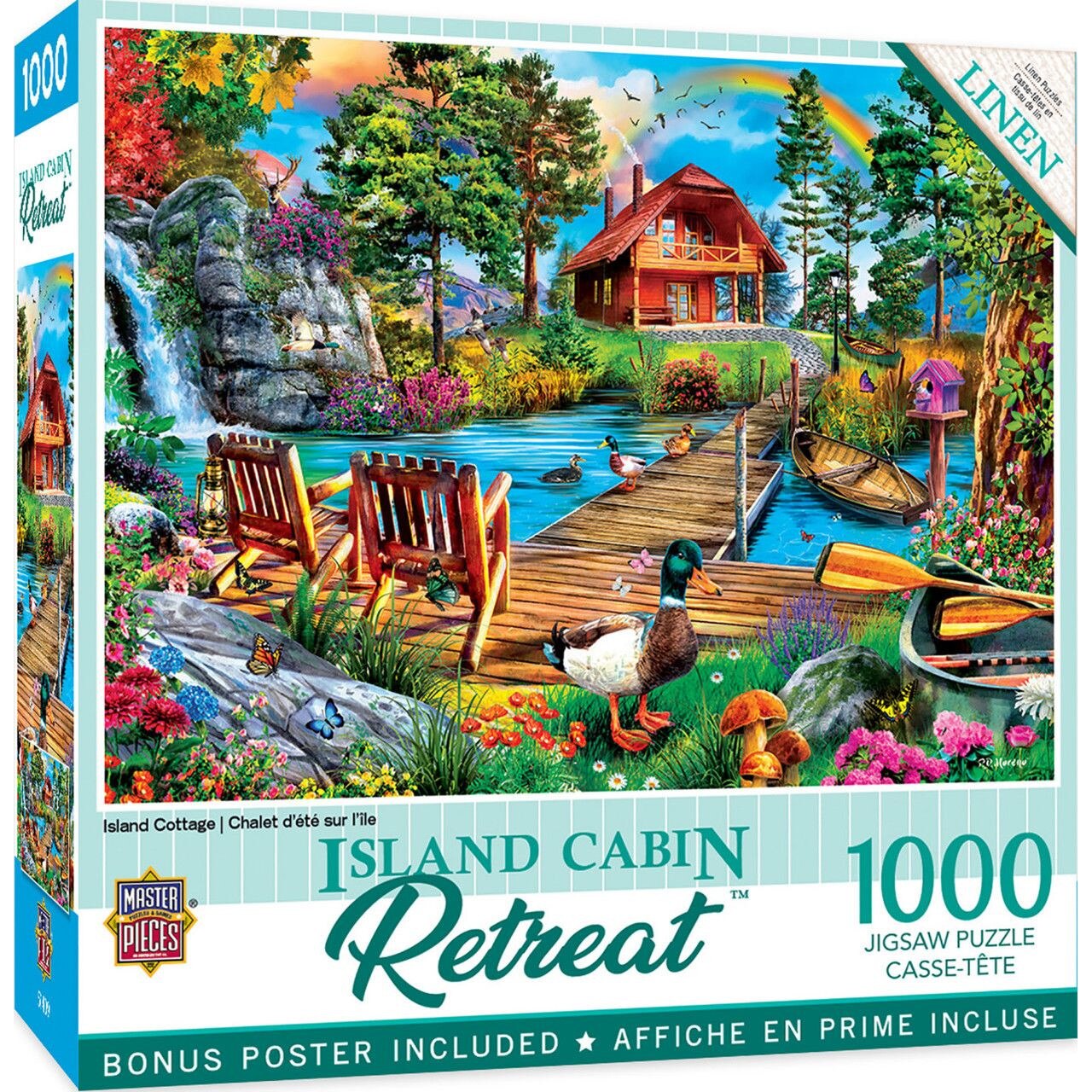 Puzzle Master Pieces 1000 de piese - Paradisul tropical - eMAG.ro