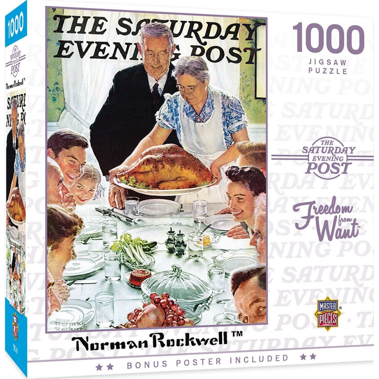Puzzle Master Pieces din 1000 de piese - Pranz de familie - eMAG.ro