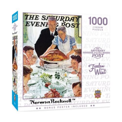 Puzzle Master Pieces din 1000 de piese - Pranz de familie - eMAG.ro