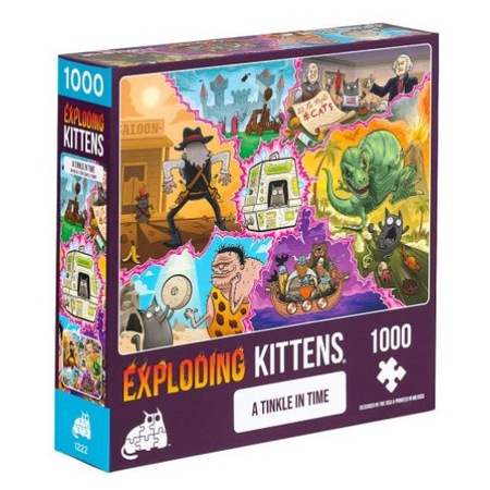 Пъзел Exploding Kittens от 1000 части - Bell in time - eMAG.bg