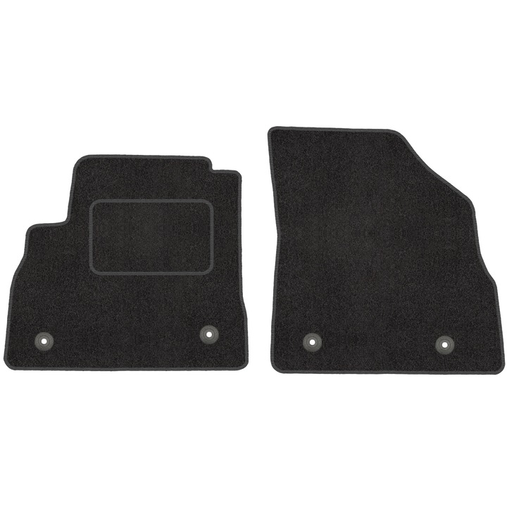Set 2 covorase din velur pentru Opel Astra K