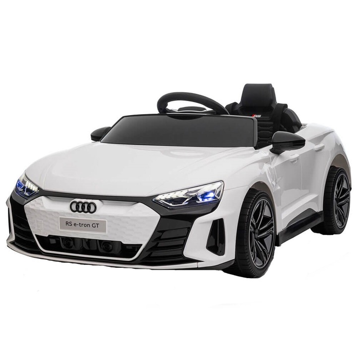 Masinuta electrica pentru copii Audi e-tron RS G, alba