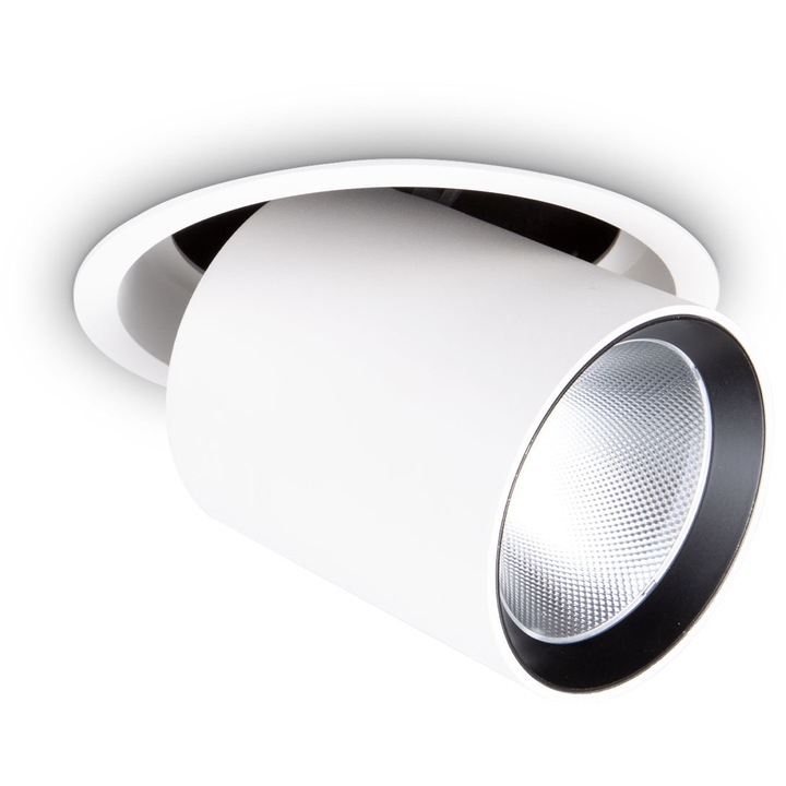 Süllyesztett spotlámpa, IDEAL LUX, alumínium, LED, 30W, 3000k, fehér