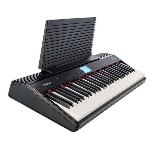Pian Digital Portabil, Roland GO:PIANO GO-61P, cu Bluetooth, negru Pian Digital Portabil, Roland GO:PIANO GO-61P, cu Bluetooth, negru