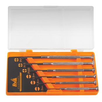 Surubelnite ceasornicarie Evotools, 6 buc/set Surubelnite ceasornicarie Evotools, 6 buc/set
