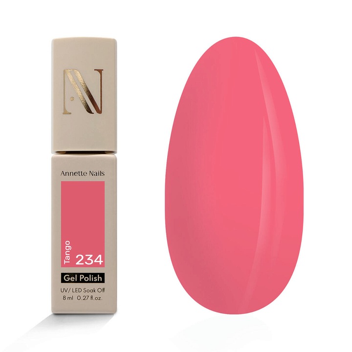 Oja Semi AnnetteNails Dancebreak Tango 234, 8ml, Roz