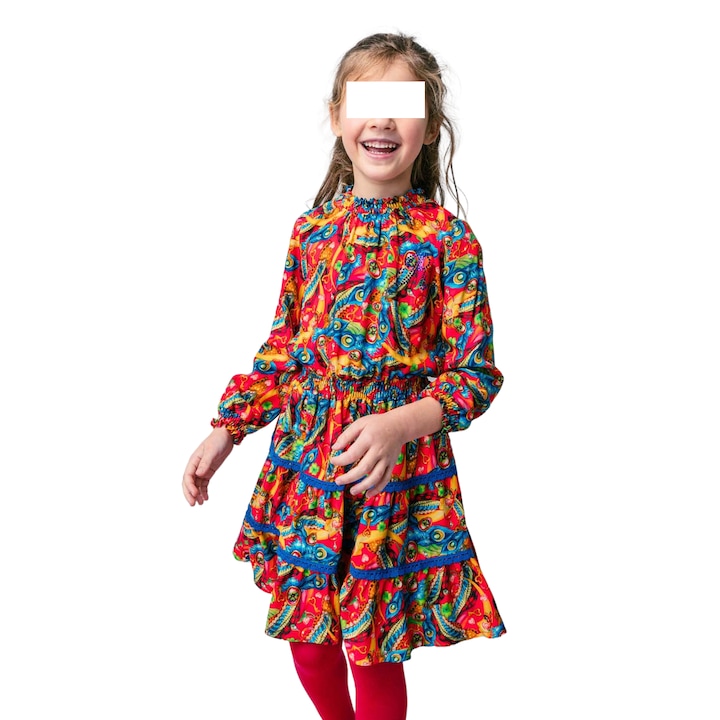 Рокля за момичета, Rosalita Senoritas-Hayden, многоцветна, 4 години