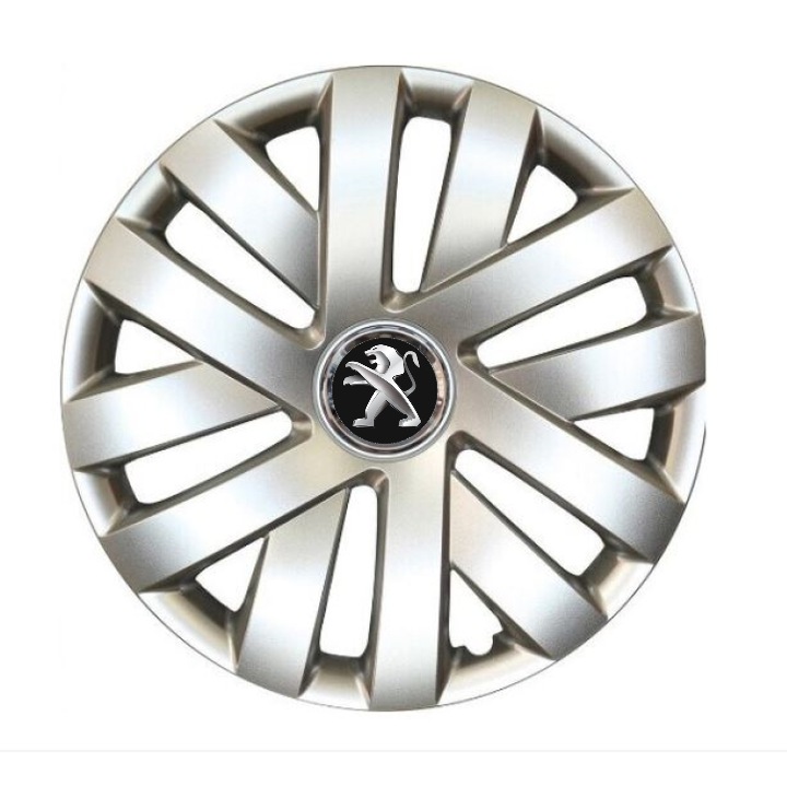 Комплект от 4 тасове за джанти Creative REY R15, подходящи за 15-инчови джанти, за Peugeot, модел 315