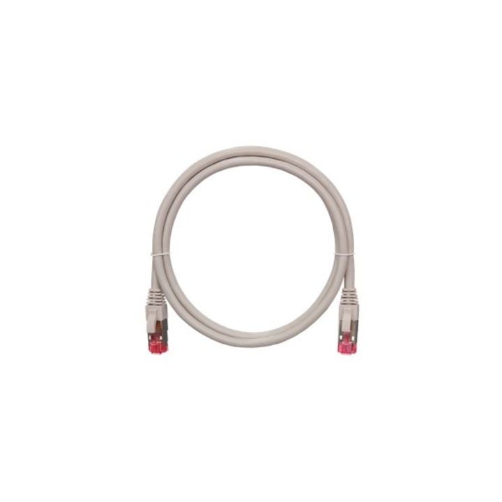 Nikomax patch кабел S/FTP, CAT6a, LSZH, 15m, сив (NMC-PC4SA55B-150-C-GY) (NMC-PC4SA55B-150-C-GY)