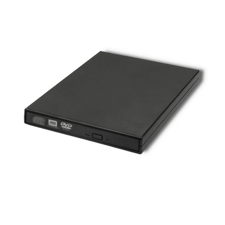 Recorder Dvd-Rw Extern, Qoltec, 51858, Standard: Usb 2.0 Si Sata (Unitate), Viteza De Scriere: Cd-R 24x, Cd-Rw 24x, Dvd+/-R 8x, Dvd+/-Rw 8x, Dvd+/-R Dl 6x, Tip Carcasa: Extern, Plastic, 137 x 133 x 16 mm, Negru