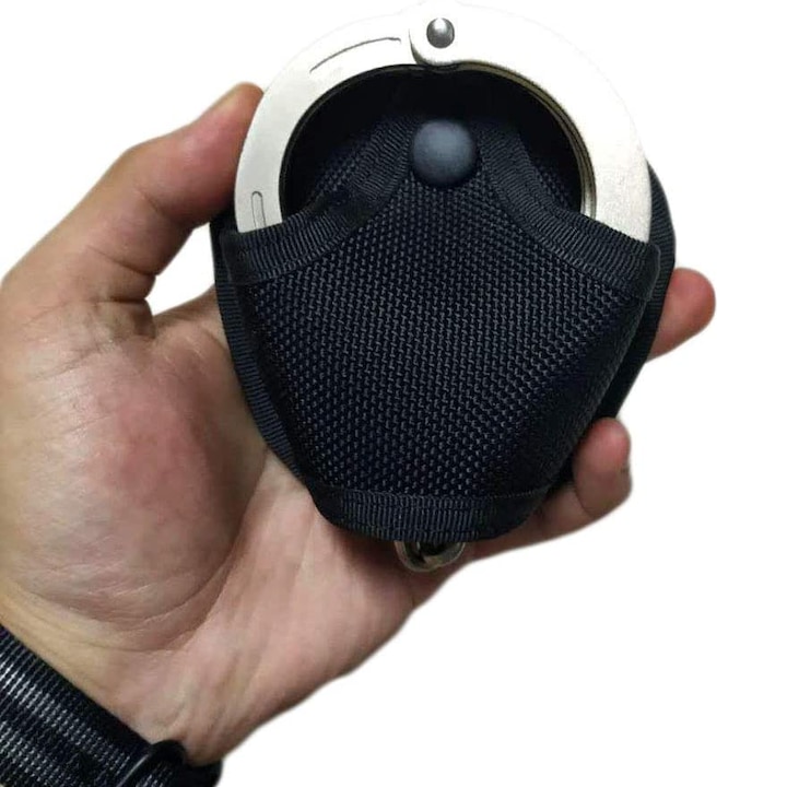 Toc Husa Catuse cu Prindere la Centura, Material Cordura Negru