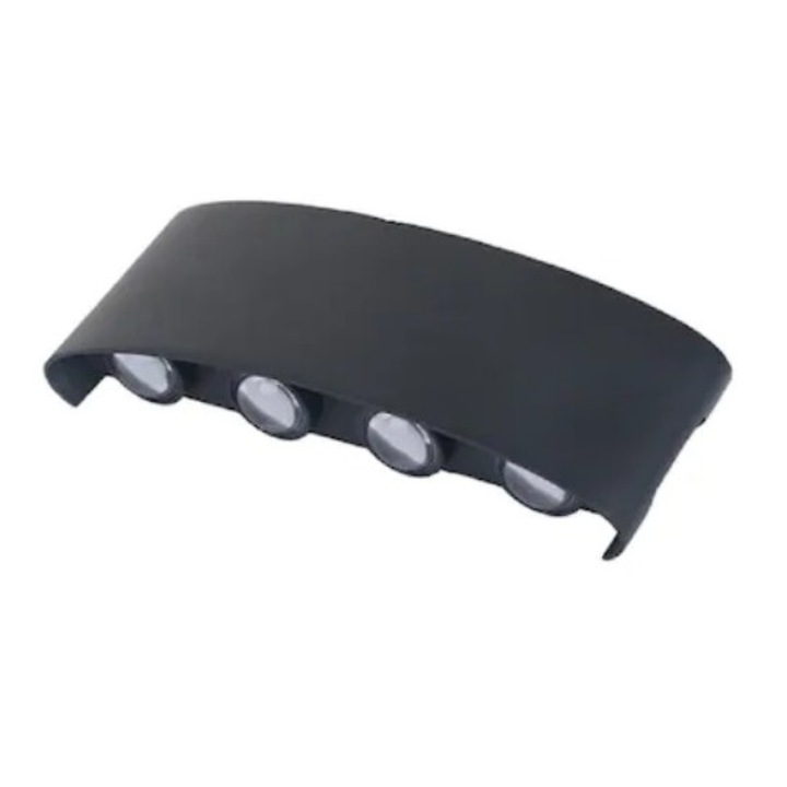 Aplica perete exterior LED 8W-lumina calda
