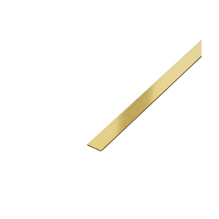 Златна лента, Неръждаема стомана, 15x0.6x2700 мм