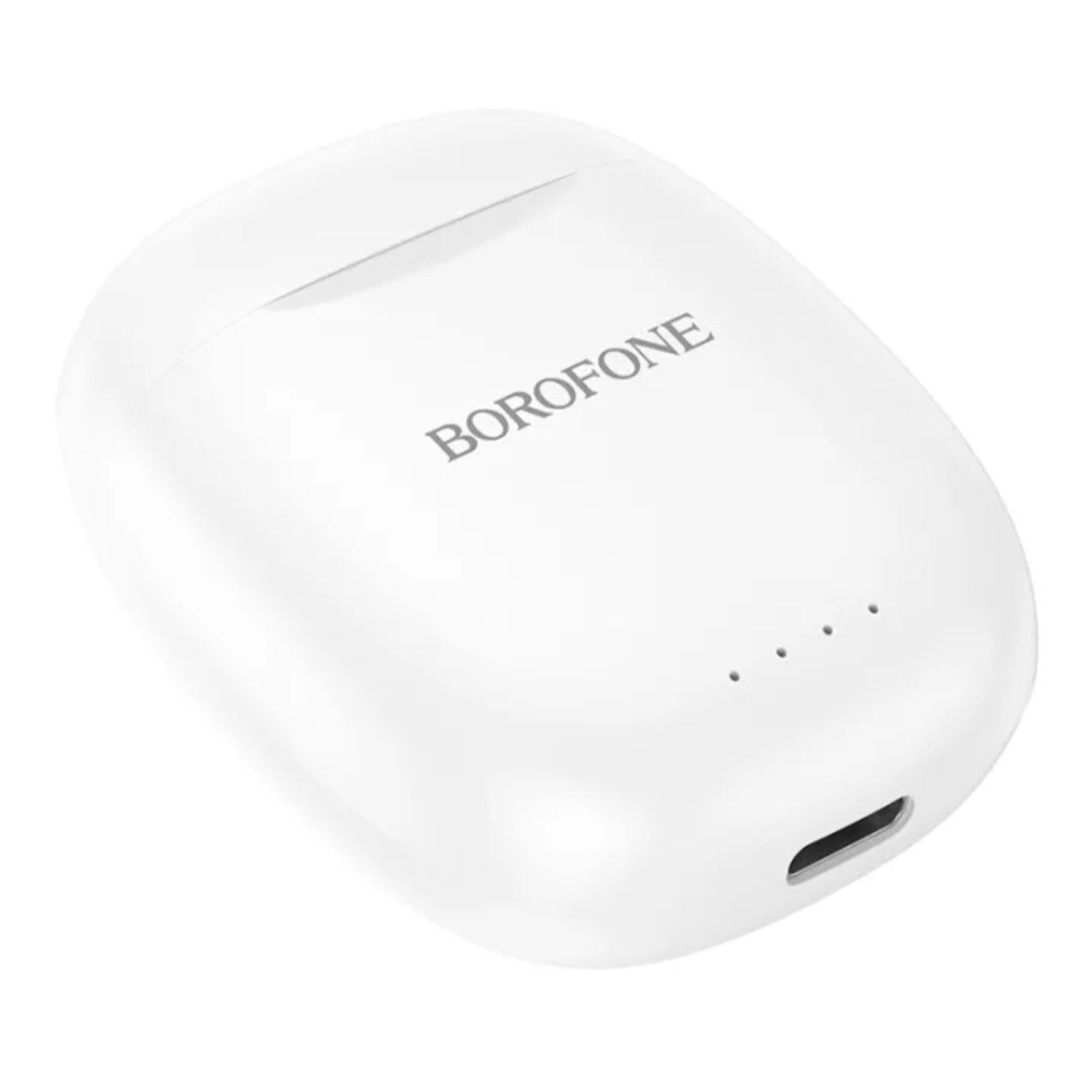Безжични слушалки Borofone, Bluetooth Earphones BW17 Only Me, Бели ...