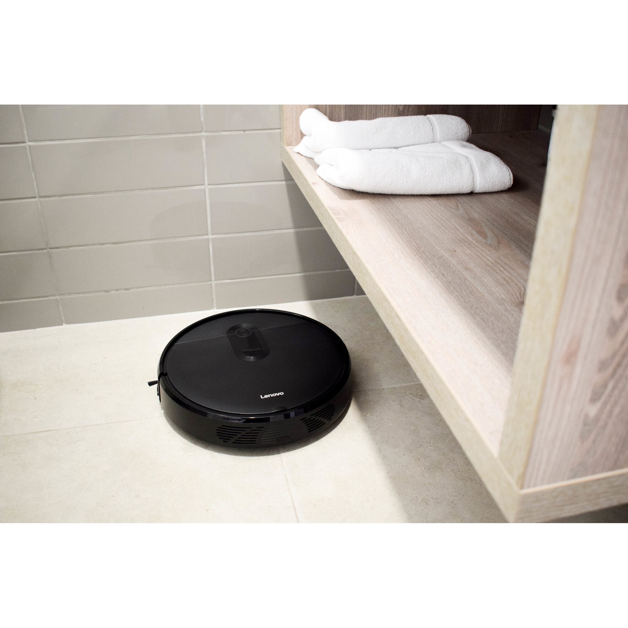 Aspirator robot cu mop, Lenovo, E2 Pro, Negru