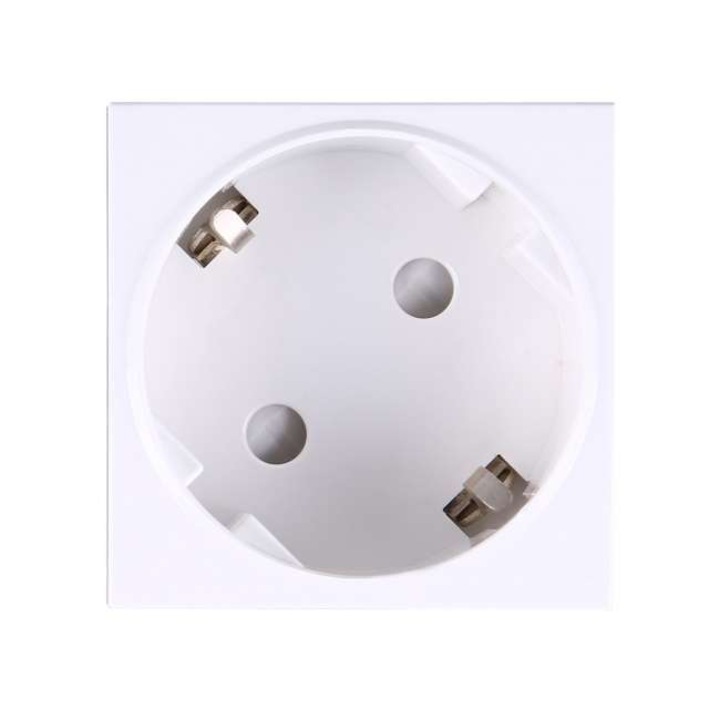 Priza modulara Schuko Noen GS, Orno, 45 x 45 mm, 16 A/250 V, Alb