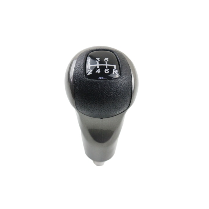 Nuca schimbator de viteze Emzone, Compatibil cu Honda Civic, 6 trepte, ABS, Negru/Gri