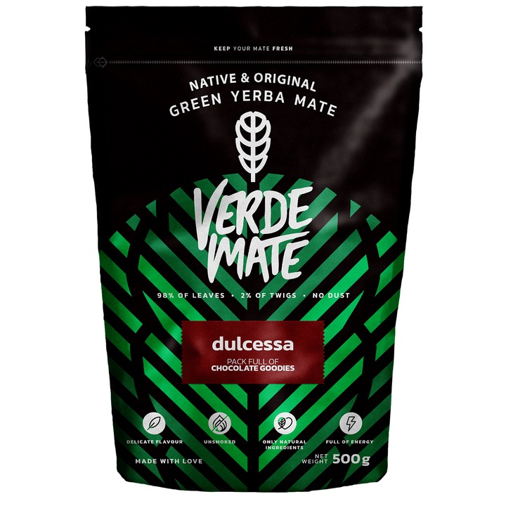 Чай, Green Mate Green Dulcessa Tostada, Yerba Mate, Шоколад, 500гр